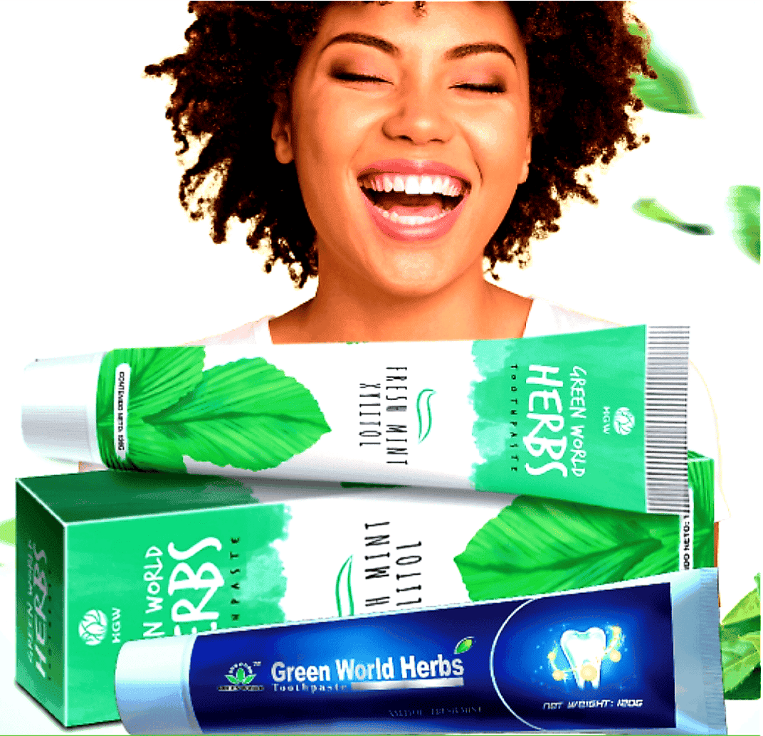 image of a herbal toothpaste