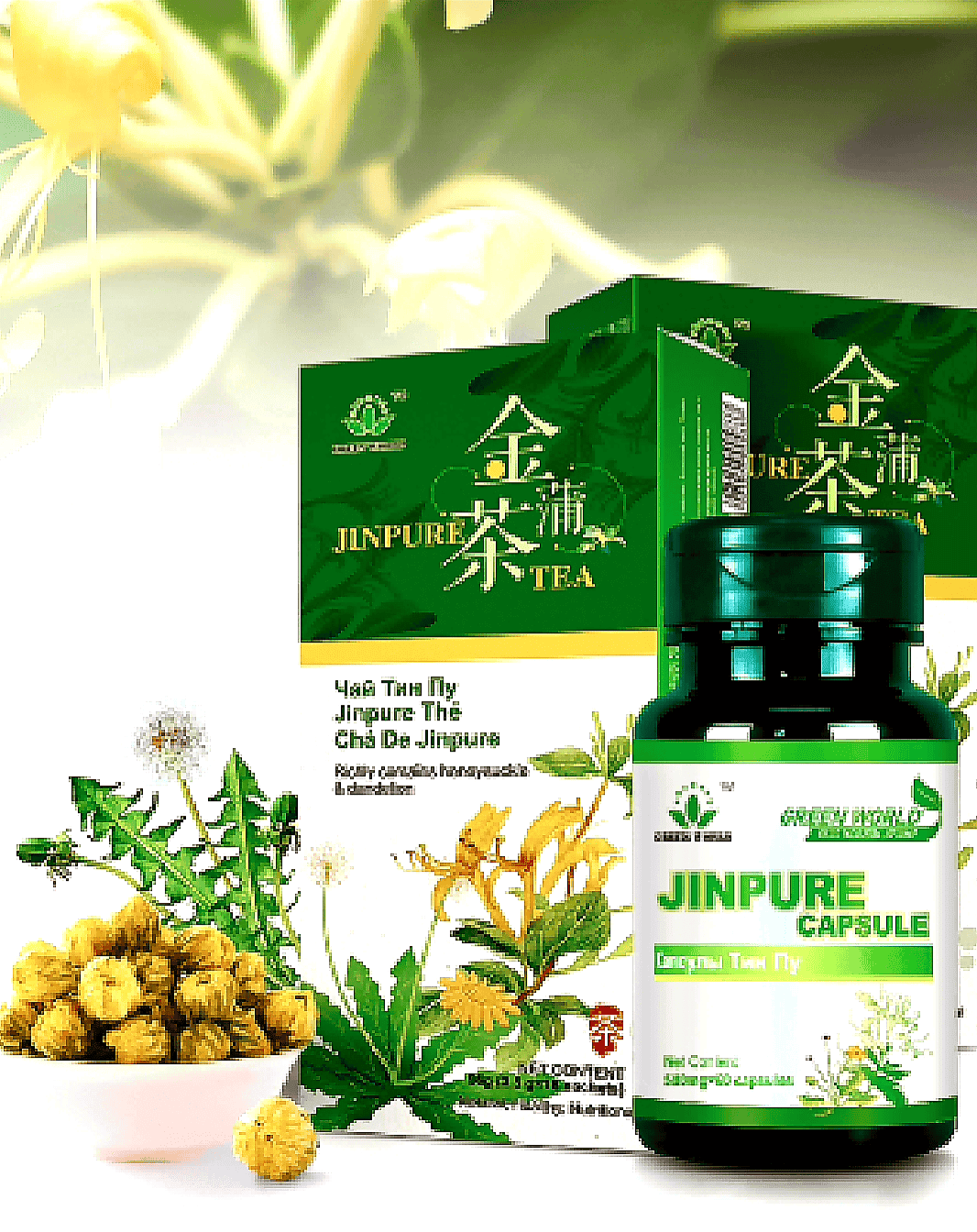 image of Jinpure Capsule and Jinpure Tea