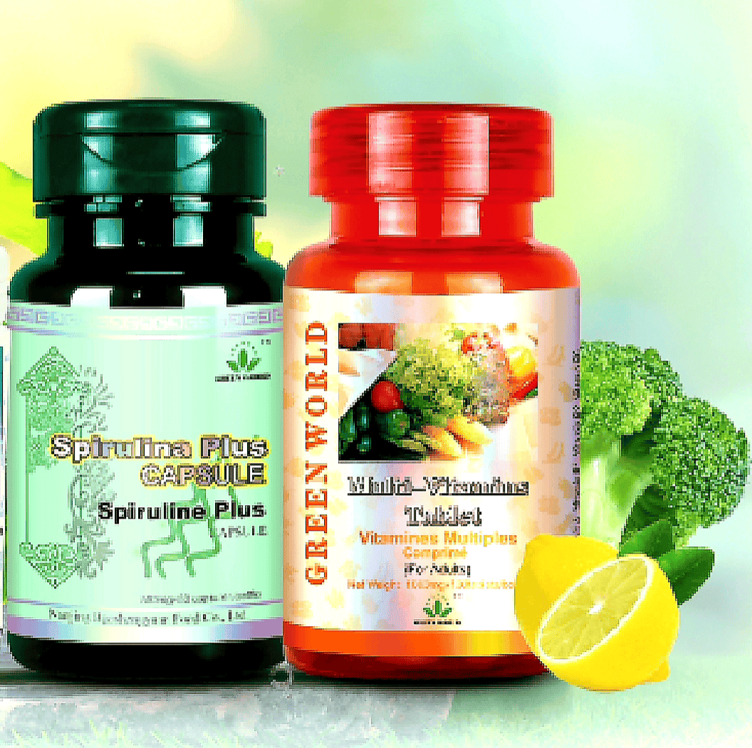 image of Spirulina Plus Capsule and Multi-Vitamins Tablet