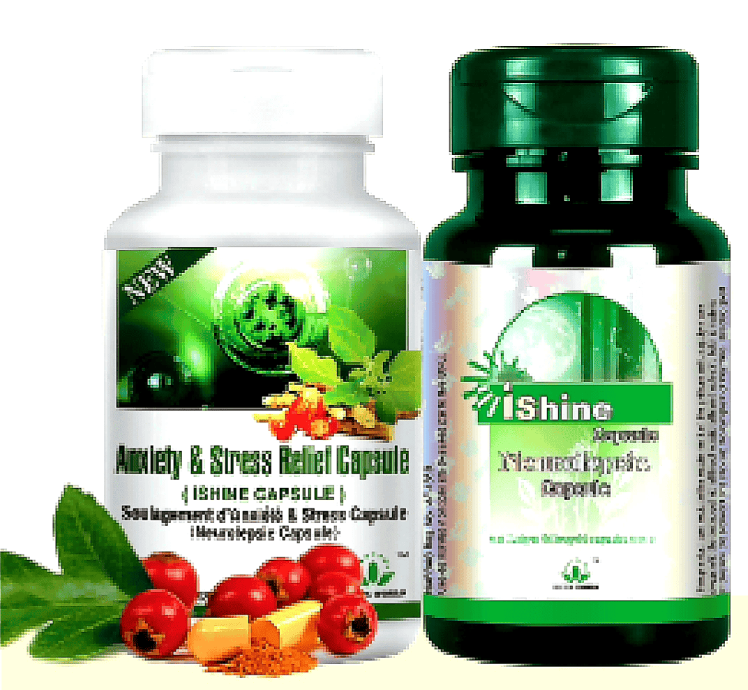 image of Anxiety & Stress Relief Capsule and Ishine Capsule